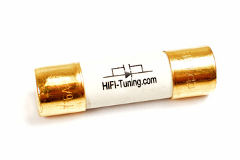 HiFi-Tuning Gold Fuse 10x38 mm audio installation fuse.