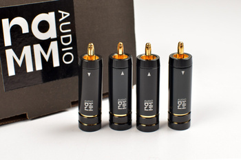 RAMM Audio 30892GT - RCA plugs