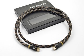 ViaBlue EP-7 SILVER RJ-45 CAT6A  - Ethernet/LAN cable