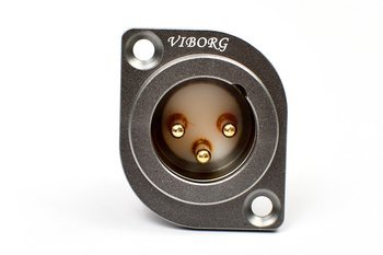 Viborg CM201G - XLR male socket
