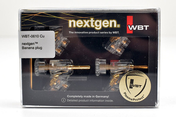 WBT 0610 Cu nextgen Topline - banana plugs