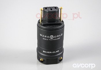 Wireworld Silver-Clad OFC Copper 15A/250V - plug IEC C13