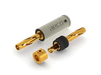 aeco ABP-1111 - banana plugs (gold plated)