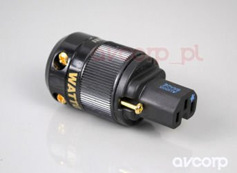 Wattgate 350i Au Gold - Audio Grade (black) - plug IEC C15