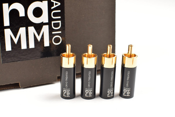 RAMM Audio 30500 - RCA plugs for soldering - Ø=5.80mm