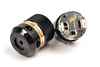 IeGO 8065−Cu - schuko connector - black - silver plated Furukawa copper