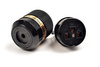 IeGO 8085−Au - IEC C15 connector - black - gold plated Furukawa copper