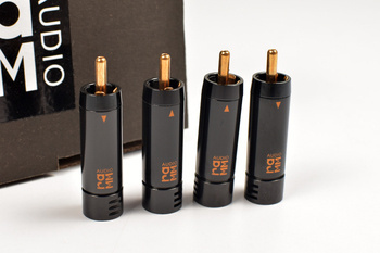 RAMM Audio 30782LG - RCA plugs for soldering - Ø=8.80mm