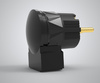 Viborg LE505G - right-angle schuko connector