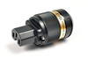 IeGO 8075−Rh - IEC C15 connector - black - rhodium plated Furukawa copper