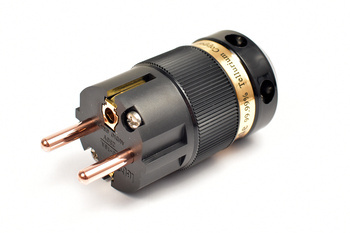 IeGO 8055−Cu - schuko connector - black - Furukawa copper