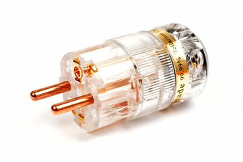 IeGO 8055−Cu - schuko connector - clear - Furukawa copper