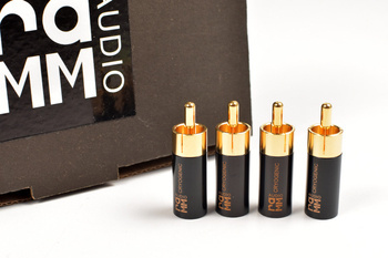 RAMM Audio 30300 - RCA plugs for soldering - Ø=5.80mm