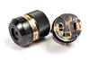 IeGO 8085−Au - schuko connector - black - gold plated Furukawa copper