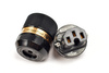 IeGO 8085−Au - IEC C15 connector - black - gold plated Furukawa copper