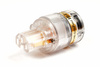 IeGO 8085−Au - IEC C15 connector - clear - gold plated Furukawa copper