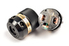 IeGO 8055−Cu - schuko connector - black - Furukawa copper
