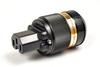 IeGO 8085−Au - IEC C15 connector - black - gold plated Furukawa copper