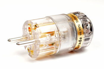 IIeGO 8065−Tu - schuko connector - clear - silver plated Furukawa copper